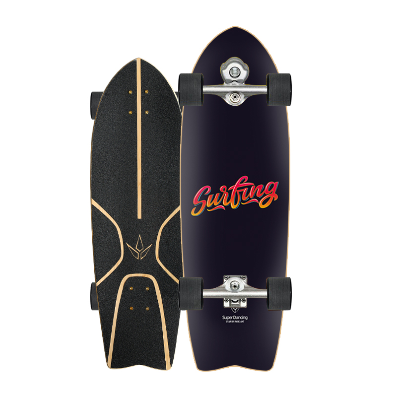 Black surf letter - 5.0 system